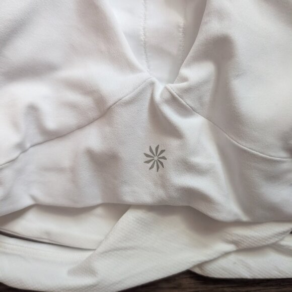 Athleta | Conscious Crop Cut Out Bra D-DD In White - Picture 8 of 12
